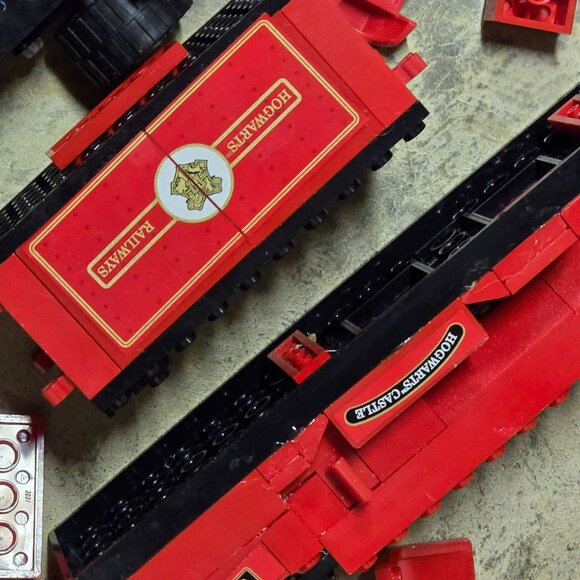 Hogwarts Railways Lego and Compatible with Lego Red Train Building Set GA158 - Picture 5 of 14